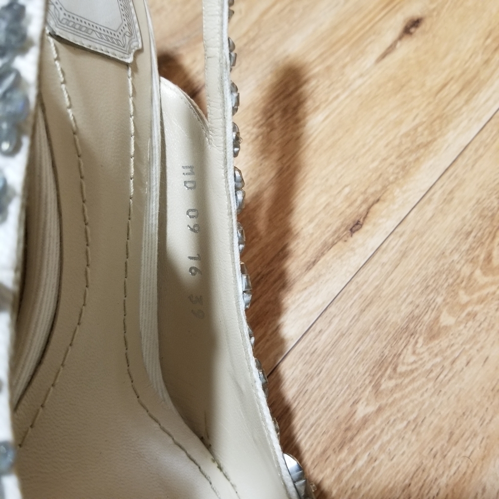 ❤SOLD❤Christian Dior Garland Slingback Crystal - Picture 6 of 8